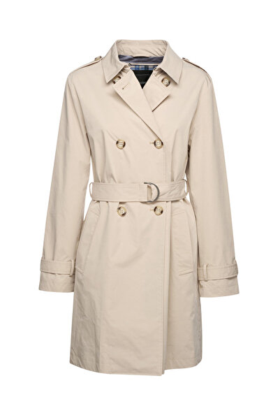 Geox Kadın Krem Claudin Trençkot W5522NT3070F5248