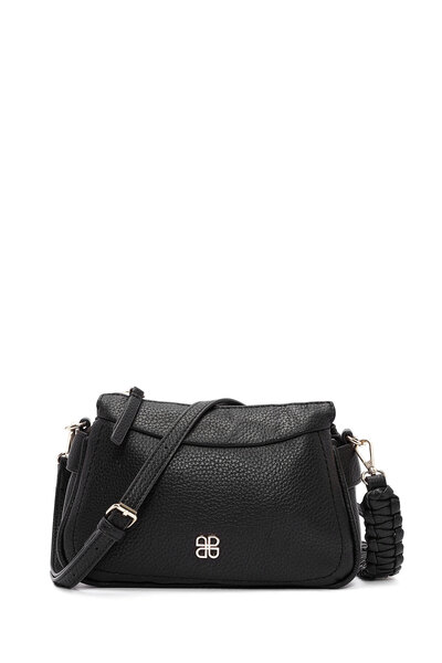 Derimod Γυναικεία τσάντα χιαστί με μαύρο μακρύ λουράκι 25US2411FT