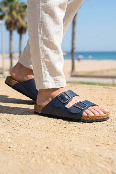 Paleng Δερμάτινες ανδρικές παντόφλες στρώματος μανιταριού