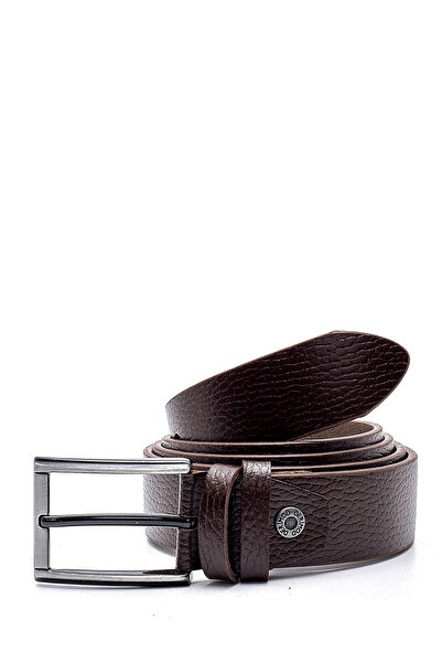 Derimod Чоловічий коричневий шкіряний ремінь 000A2D12043FT