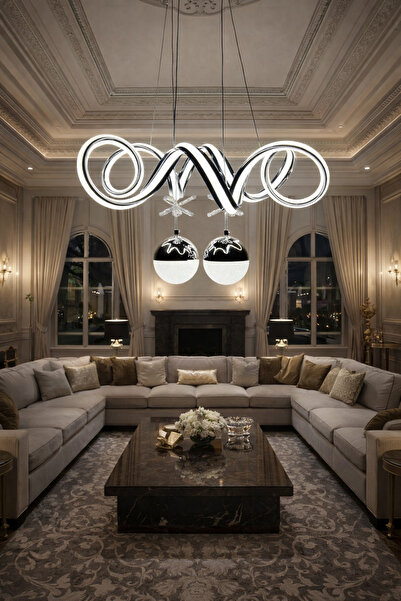 Lamira aydınlatma DENİZ YILDIZI 2 TOPLU LED AVİZE