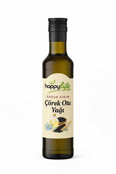 Happy Life Happylife Gurme Soğuk Sıkım Çörekotu Yağı 250 ml