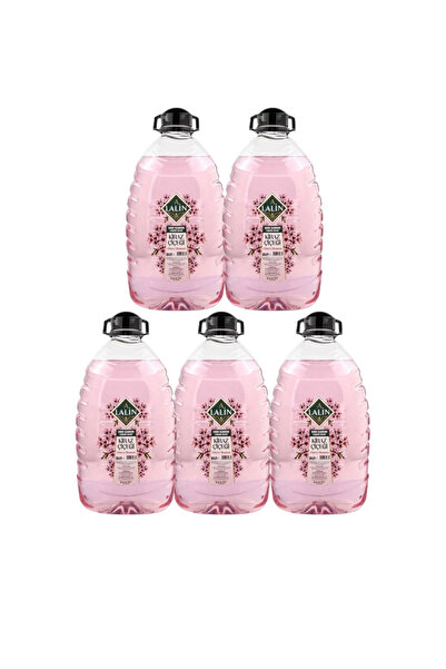 A LALİN Cherry Blossom Liquid Soap 5 Pieces 3 Liters