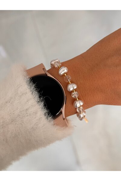 HERCY سوار من الخرز الزجاجي واللؤلؤ الباروكي |   سوار أنيق