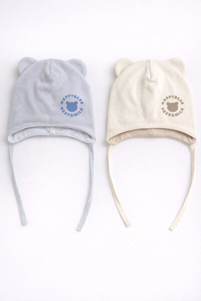 greenmoss Fleece on the Outside, 100% Cotton Baby Beanie on the Inside