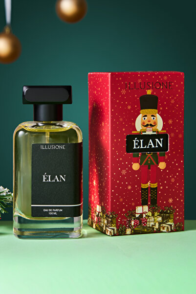 ILLUSIONE FRAGRANCE Élan Edp Erkek Parfüm 100ml | Aromatik-fresh-füjer | Limon, Sedir, Paçuli, Misk