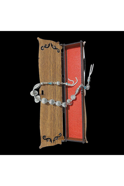 aytens Mastercrafted Zaza Prayer Beads Embroidered on Zamak