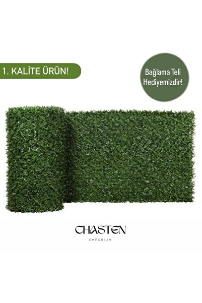chasten emporium Çim Çit Bahçe Çiti 1metre X 10metre ( Bağlama Teli Hediyeli )