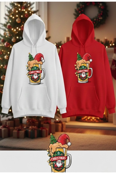 Tiny and Co هودي بتصميم عيد الميلاد المجيد (المنتج فردي)