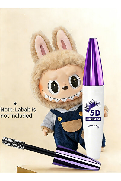 YOUNG VISION ماسكارا مغذية للرموش، كثيفة ومجعدة، خماسية الأبعاد (أسود)