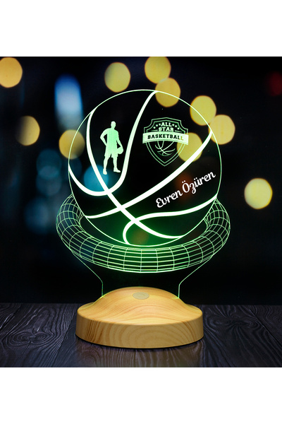 SEVGİLAMBASI Basketbol Hayranlarına Hediye, Basketbol Topu Led Lamba