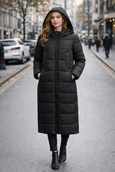 ONLY Cammie X- Long Quilted Γυναικείο Μακρύ Παρκάκι 15267338