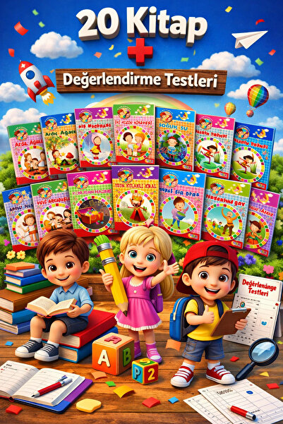 Aydede Yayıncılık 2. ve 3. Sınıf Ay Işığı Hikayeler Dizisi 20 Kitap