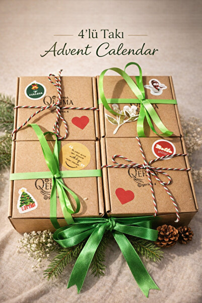 QERMA تقويم الميلاد الخاص لعام 2026 هدية رأس السنة الجديدة (مجوهرات في كل علبة)