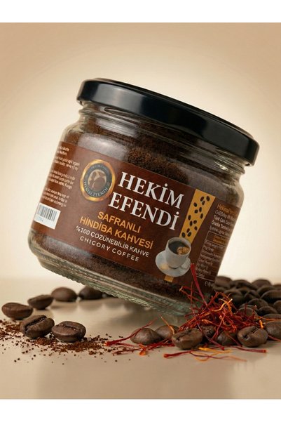 HEKİM EFENDİ Hindiba Kahvesi -Safranlı- (40 kullanım ) Net :100 gr