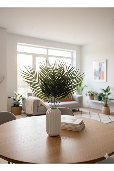 YASİMA Yapay Palmiye Demeti 9 Dallı Demet Areka Yaprağı Areka Palmiye