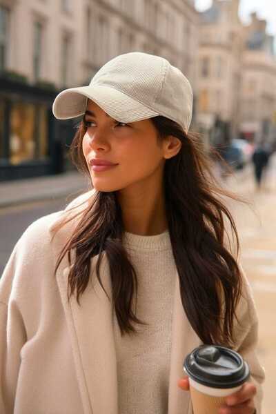 LAGRANZE Women's Velvet Textured Premium Hat