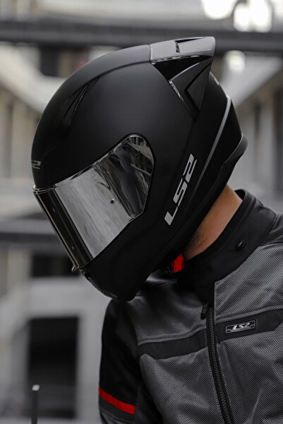 LS2 RAPID RACE MAT SİYAH KASK