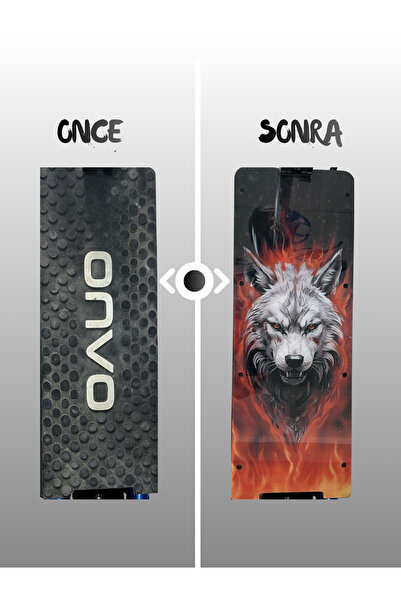 bisiklet dünyam Onvo OV-012 ve ST-08 Uyumlu Deck - Vida Delikli Tabanlık 2.8M...