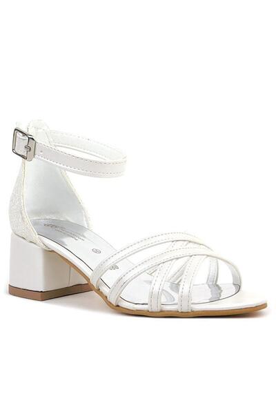 hapshoe Pantofi de seară pentru fete cu toc gros Belle Sedef