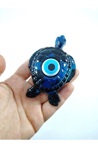 ella'nın çarşısı Vitrină decorativă din sticlă cu figurină broască țestoasă ș...