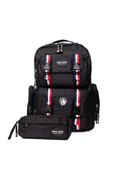 Pierre Cardin School Bag Set Pcset07Pc100408-Black