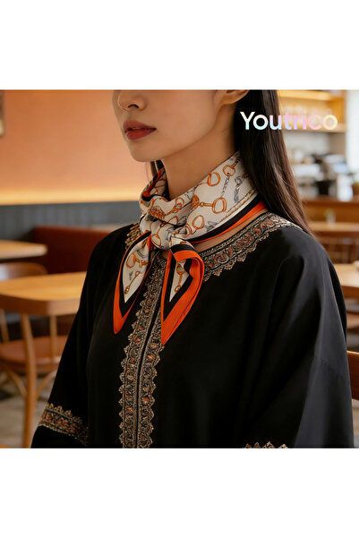 Youtrico وشاح طويل قطري 147 سم، مناسب لجميع المواسم، وشاح متعدد الاستخدامات و...