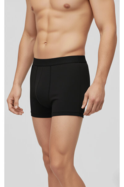 balkonda Ανδρικά σορτς μπόξερ βαμβακερά 4-συσκευασία ελαστικά μαλακά χτενισμέ...