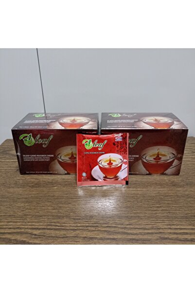 Ganodrma Mantarlı RoOİbos Karışık Bitki Çayı Süzen Poşet 2'li Paket