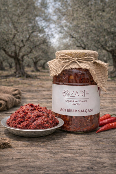 Zarif Organik ve Yöresel Ürünler Gaziantep - Acı Biber Salçası - 2kg