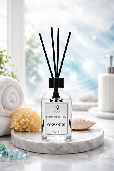 Me Ama Okyanus Esintili Çubuklu Bambu Oda Kokusu, Çubuklu Ortam Kokusu Esansi...