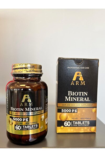 FEHMİ ARMAN 5000 Mg Biotin & Mineral 60 Tablet Takviye Edici Gıda