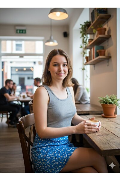 LADY HAZAL بوستير ذو رقبة مربعة وأشرطة سميكة باللون الرمادي
