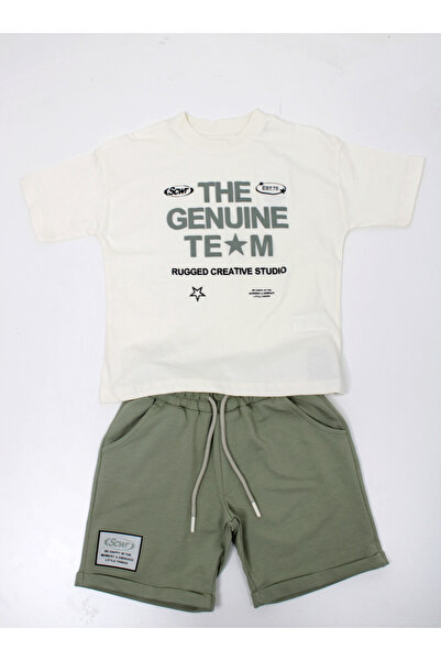 Jack Lions Комплект къси панталони от пениран памук за момче JAC-1829