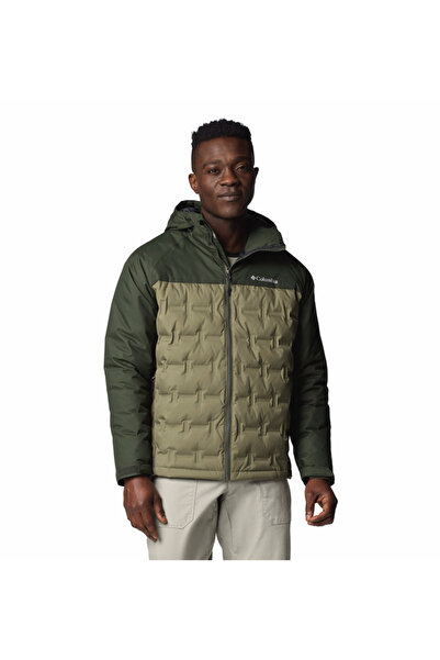 Columbia Grand Trek Iii down Hooded Men's Goose Feather Coat