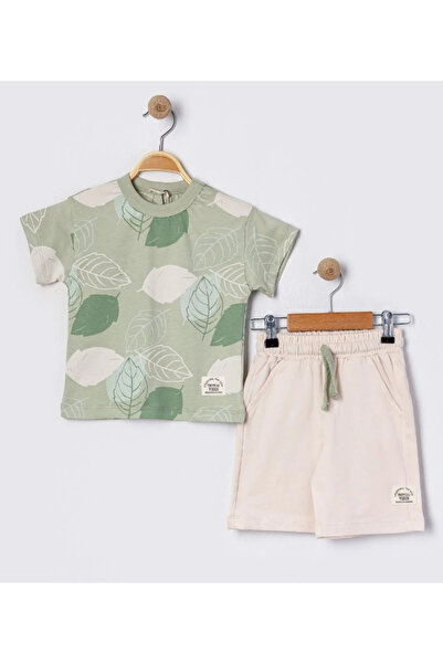 Name Baby Costum din bumbac pieptănat Tuffy pentru băiat TUF-5480