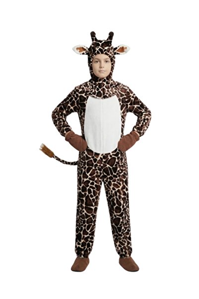 Kostüm Sarayı Στολή Unisex Καφέ Παιδική Καμηλοπάρδαλη