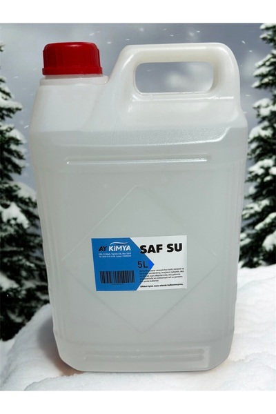 AY KİMYA Saf su, distile su 5L