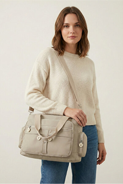 By Hakan Tk-10 Klinkır Bag Shoulder Bag Multi-Compartment Arm Bag Light-Vison