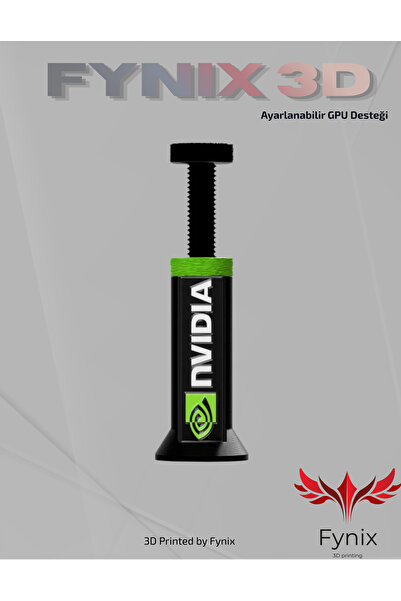 Fynix 3D Ekran Kartı Destek Aparatı – Ayarlanabilir GPU Tutucu NVIDIA AMD