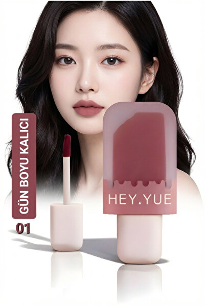 Kozmetik KOREAN Hey Yue - Yeni Seri Lip Glaze Kadife Mat Tint