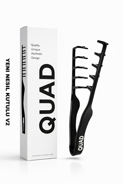 QUAD Mucizevi Tarak – Saçın Şifresi Bukle Belirginleştirici Tarak