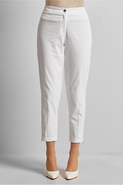 Alvina Zipper Detail Pants 70893