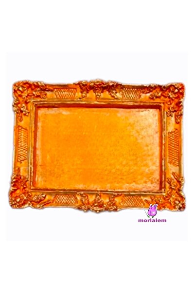 morlalem m Mini Çerçeve Silikon Kalıp K-1167, Kokulu Taş Sabun Alçı Mum Kalıbı