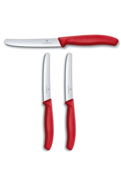 Victorinox Özel Kırmızı Domates Bıçağı Seti