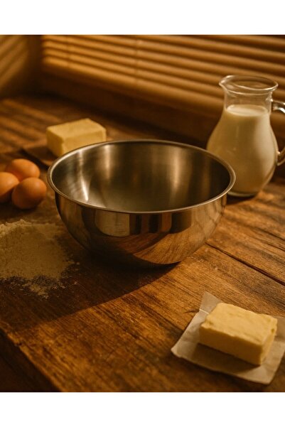 Genel Markalar Paslanmaz Çelik Karıştırma Kabı, Mayonez Tenceresi 24 Cm