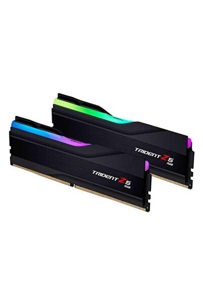 G Skill Gskıll 64GB (2X32GB) Trident Z5 Rgb 6400MHZ CL32 Ddr5 1.4V Siyah Dual Kit Ram
