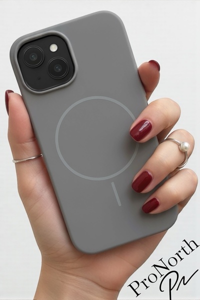 IPhone 15 Compatible Case Premium Liquid Silicone Cover with Wireless Charging Support