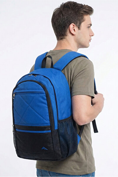 Fiyaka Byhakan Pl-0303 Unisex School and Travel Bag Blue