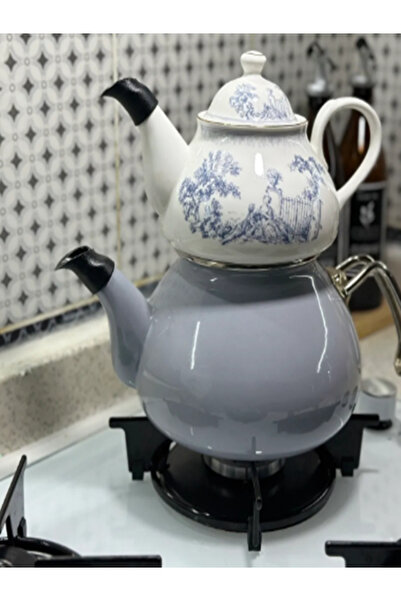 bk&tk design Çaydanlık Ucu Sızdırma Önleyici Silikon Aparat - 2 Adet Demlik Ç...